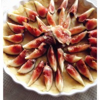 夏秋的果实--杏仁无花果派的做法图解3