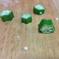 干锅秋葵的做法图解1