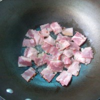 意式菌菇培根面的做法图解6
