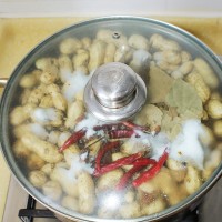 立秋好零食----多味水煮花生的做法图解5