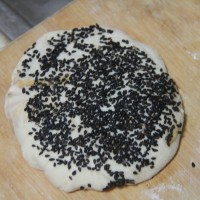 美味芝麻烧饼的做法图解5
