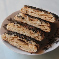 美味芝麻烧饼的做法图解7