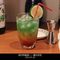 派对鸡尾酒——夏日彩虹(朗姆基酒)的做法图解8