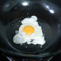 培根辣白菜炒饭的做法图解2
