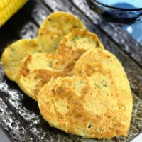 西葫芦玉米饼的做法图解1