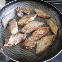豆豉烧带鱼的做法图解3