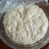 面包机版老面土司的做法图解1