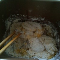 面包机版老面土司的做法图解4
