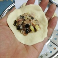 黑木耳肉包的做法图解3