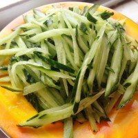 食心食意——盛夏的豆角麻汁凉面的做法图解4