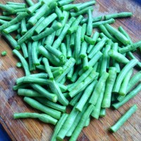 食心食意——盛夏的豆角麻汁凉面的做法图解5