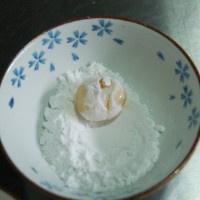食心食意:爆浆荔枝球的做法图解3