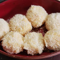食心食意:爆浆荔枝球的做法图解6
