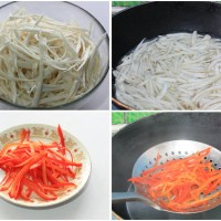 葱油手撕杏鲍菇的做法图解1