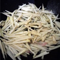炒姜丝的做法 图解5 -->