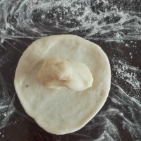 最爱中式酥皮----蛋黄酥的做法 图解9 -->