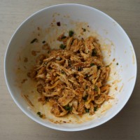 麻辣鸡丝:麻辣鲜香的凉菜的做法 图解9 -->