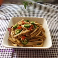 手撕蚝油杏鲍菇的做法 图解10 -->