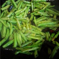 素炒豆角的做法 图解6 -->
