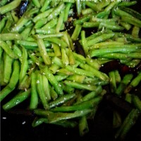 素炒豆角的做法 图解7 -->