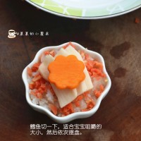 #宝宝辅食#杏鲍菇蒸鳕鱼的做法 图解4 -->