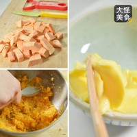 奶香芝士焗番薯的做法 图解2 -->