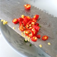 白灼金针菇的做法 图解6 -->