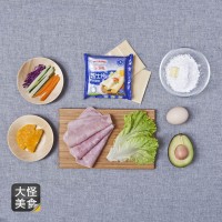 牛油果芝士煎饼的做法 图解1 -->