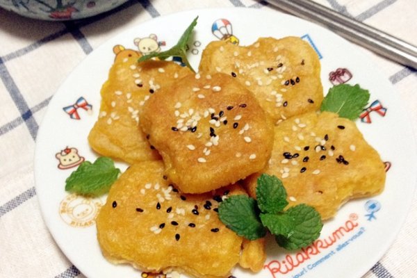 南瓜饼的做法