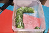 蓑衣英式黄瓜的做法 图解3 -->