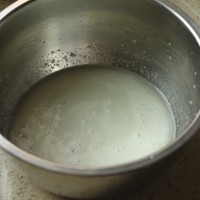 ~抹茶红豆戚风~的做法 图解3 -->