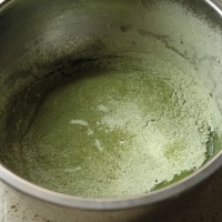 ~抹茶红豆戚风~的做法 图解4 -->