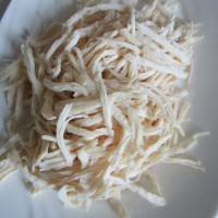 低热量快手川味小菜——麻辣鸡丝 的做法 图解3 -->