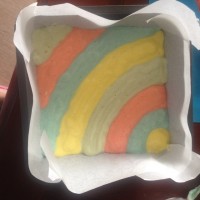 彩虹蛋糕卷的做法 图解7 -->