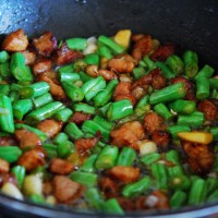 豆角土豆焖饭的做法 图解4 -->