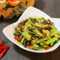 小炒牛肉的做法 图解7 -->