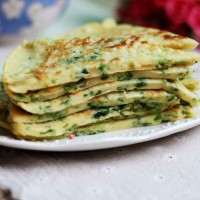芹菜煎饼的做法 图解4 -->