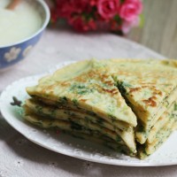 芹菜煎饼的做法 图解6 -->
