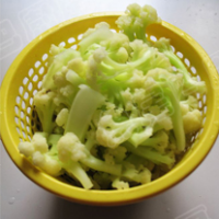 干锅松花菜的做法 图解6 -->