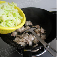 干锅松花菜的做法 图解8 -->