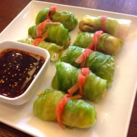 翡翠素卷-视觉美味-包菜卷的做法 图解12 -->