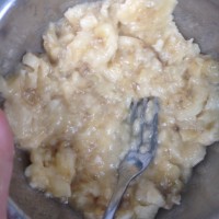 香蕉巧克力豆玛芬的做法 图解7 -->