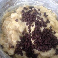 香蕉巧克力豆玛芬的做法 图解8 -->