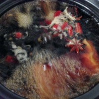 杏鲍菇卤肉盖饭的做法 图解3 -->