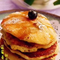简单美味的快手甜品----蓝莓麦香饼的做法 图解7 -->