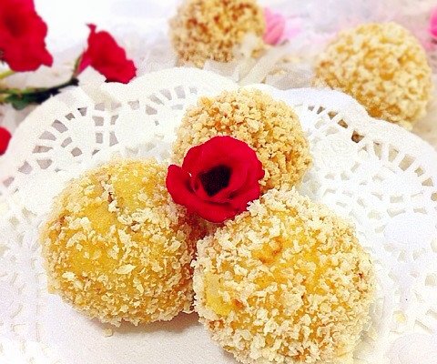 酥脆土豆球的做法