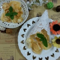 自制香酥薯片的做法 图解15 -->
