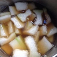 「开胃小食」酒酿卤冬瓜的做法 图解2 -->