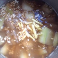 「开胃小食」酒酿卤冬瓜的做法 图解3 -->