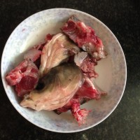 香辣鱼头萝卜丝的做法 图解2 -->